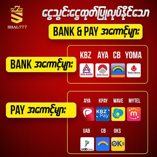 Shal777 Deposits and Withdrawals